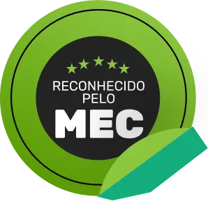 Certificações reconhecidas pelo mercado e com nota máxima pelo <strong>MEC</strong>.
